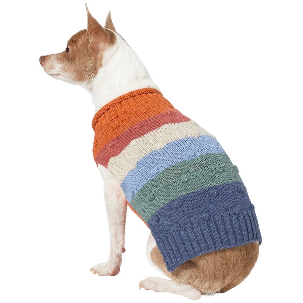 Wag-a-tude Size XL Dog Fashion Multi Color Sweater NEW WITH TAGS!